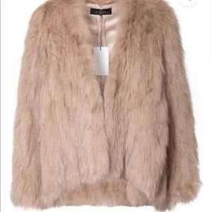H Brand Emily Fox fur jacket size S\M
